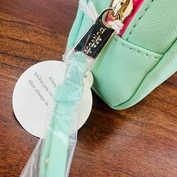 NWT, Spartina 449 Embroidered Travel Case, Mermaid Shell - Picture 6 of 6